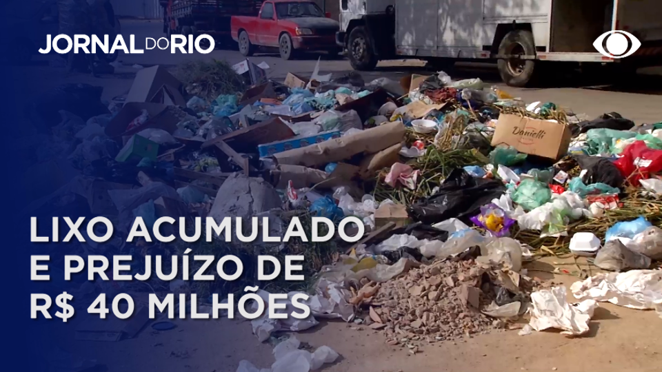 Lixo em Belford Roxo: empresa de coleta causou prejuízo de R$ 40 milhões