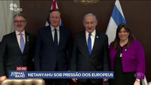 Netanyahu sob pressão dos europeus