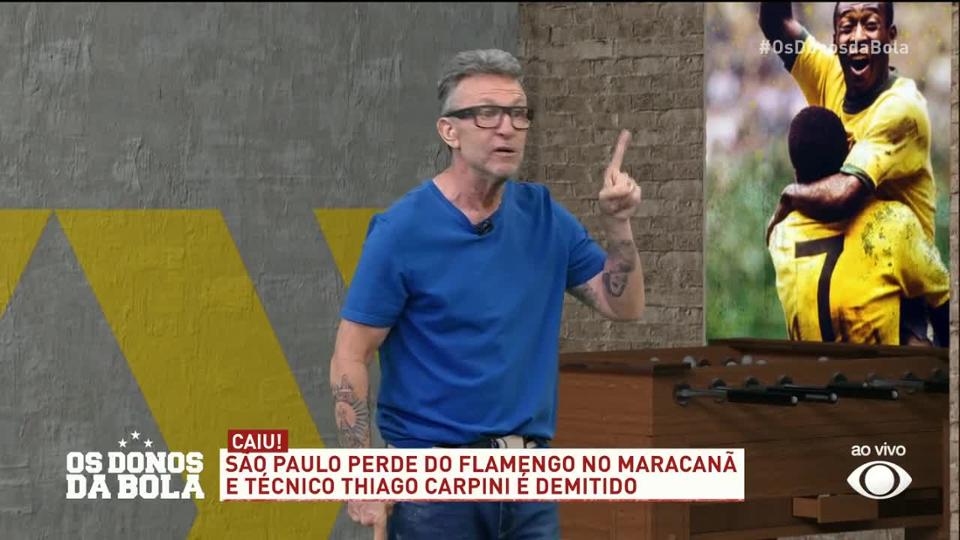 Neto detona ‘campanha sórdida' da imprensa após demissão de Thiago Carpini