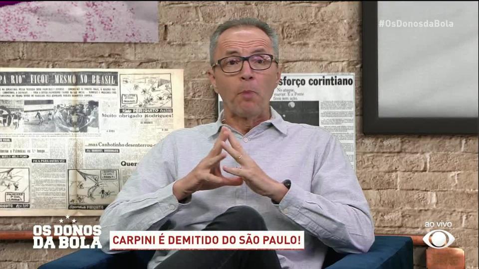 Capriotti isenta Carpini de culpa por má fase no Tricolor
