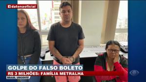Família metralha:mãe e dois filhos presos por golpe
