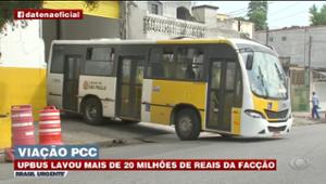 PCC: empresa de ônibus lavou mais de 20 milhões da facção