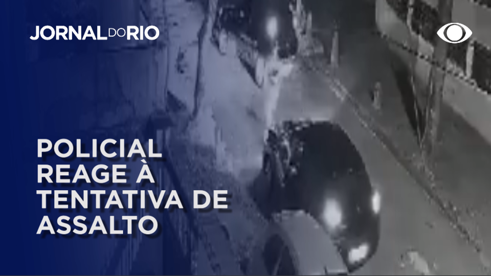 Policial reage à tentativa de assalto em Vila Valqueire