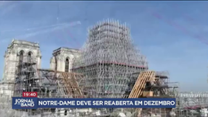 Catedral de Notre-Dame deve ser reaberta em dezembro