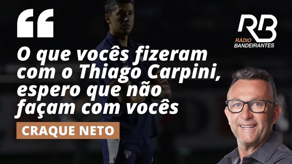 São Paulo demite Thiago Carpini | Os Donos da Bola