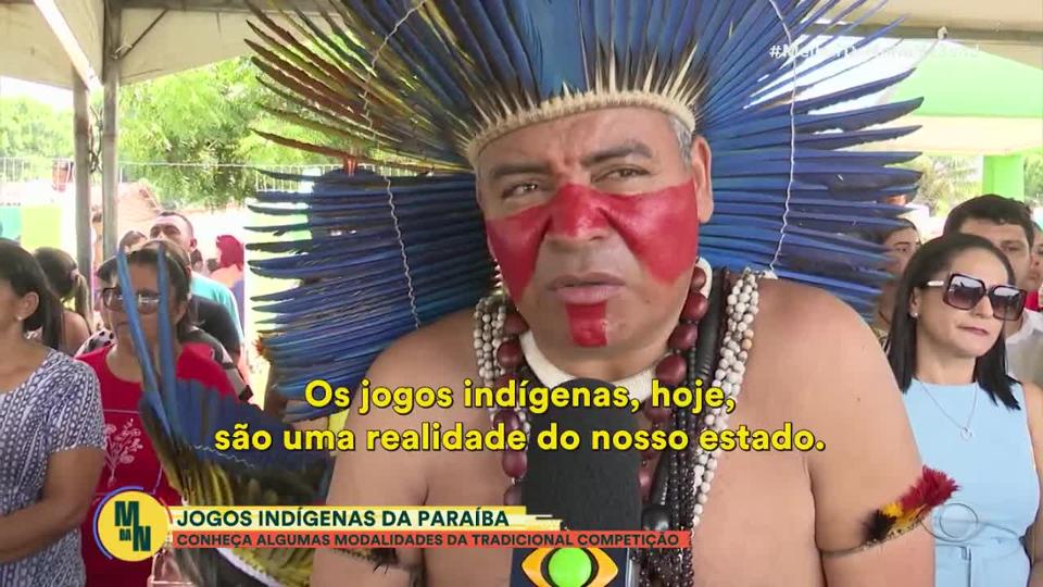 População se reúne para participar dos jogos indígenas da Paraíba