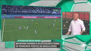 Héverton: vitória sobre Atlético-GO alivia o Botafogo