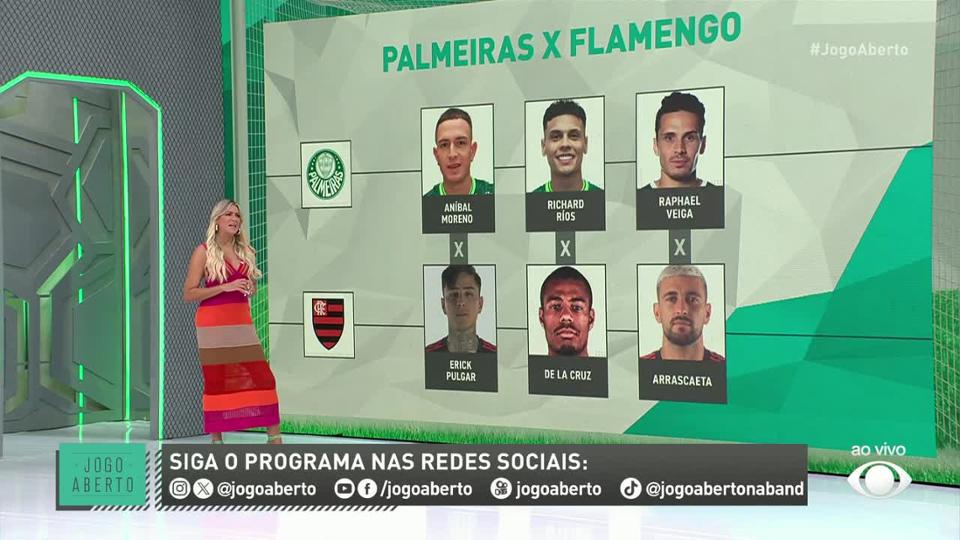 Mano a Mano Flamengo x Palmeiras: Veja os palpites para o superclássico