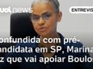 Marina Silva é confundida com pré-candidata em SP e esclarece que não vai c