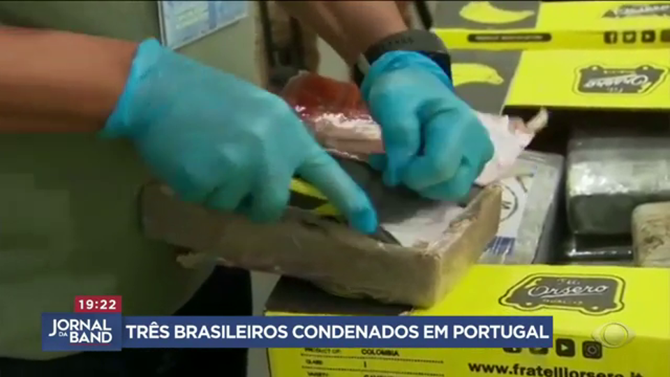 Três brasileiros que enviavam cocaína para a Europa são condenados
