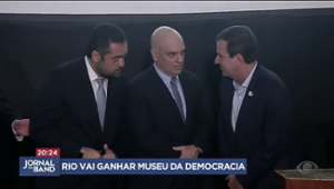 Pedra fundamental do Museu da Democracia é lançada no Rio