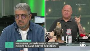 Heverton: "António não faz mágica, crise no Corinthians é política"