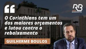 Boulos compara estado da saúde em SP com Corinthians: "Mau uso do dinheiro"