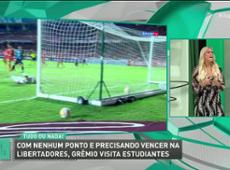 Renata Fan vê Grêmio em situação delicada na Libertadores: "vacilou!"