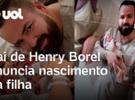 Pai de Henry Borel anuncia nascimento da filha Valentina no Rio; veja