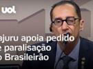 Kajuru pede paralisação do Brasileirão e apoia Associação dos Árbitros: 'Te