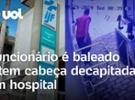 Decapitação em hospital de Fortaleza: Vídeo mostra homem fugindo após atira