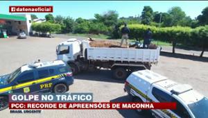 PCC: Recorde de apreensões de maconha no Mato Grosso