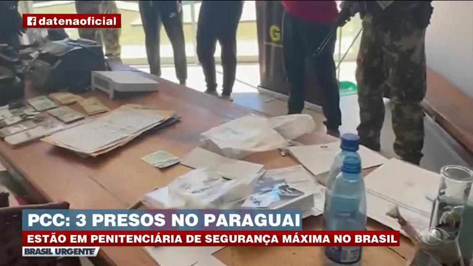 Membros do PCC são presos no Paraguai em casa de luxo