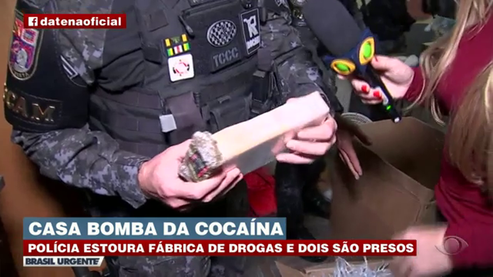 PCC: Cocaína até na chaminé