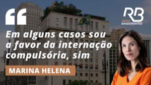 Marina Helena, candidata à prefeitura, defende internação compulsória