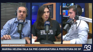 Pré-candidata à prefeitura, Maria Helena explica propostas para SP