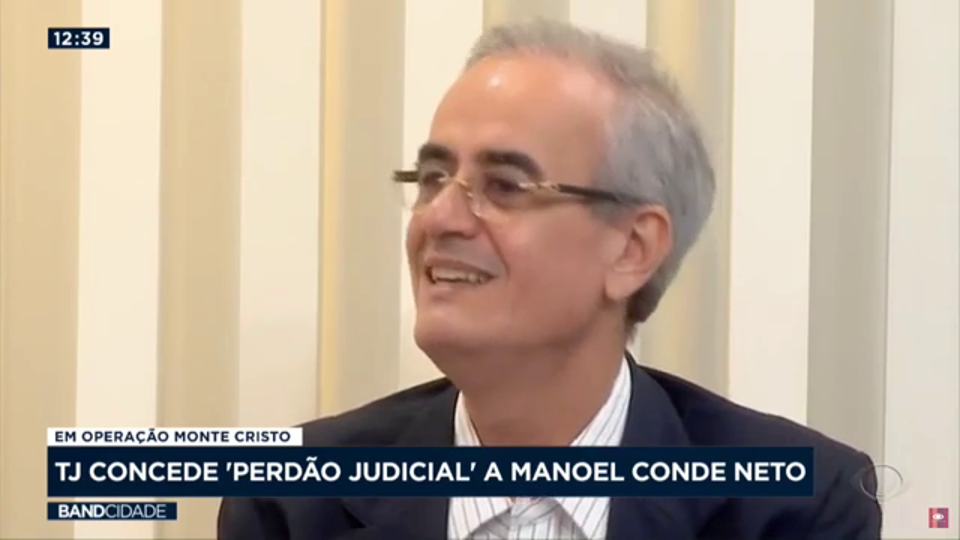 Justiça concede perdão a Manoel Conde Neto