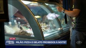 Milão proíbe gelato e pizza à noite para escapar dos turistas
