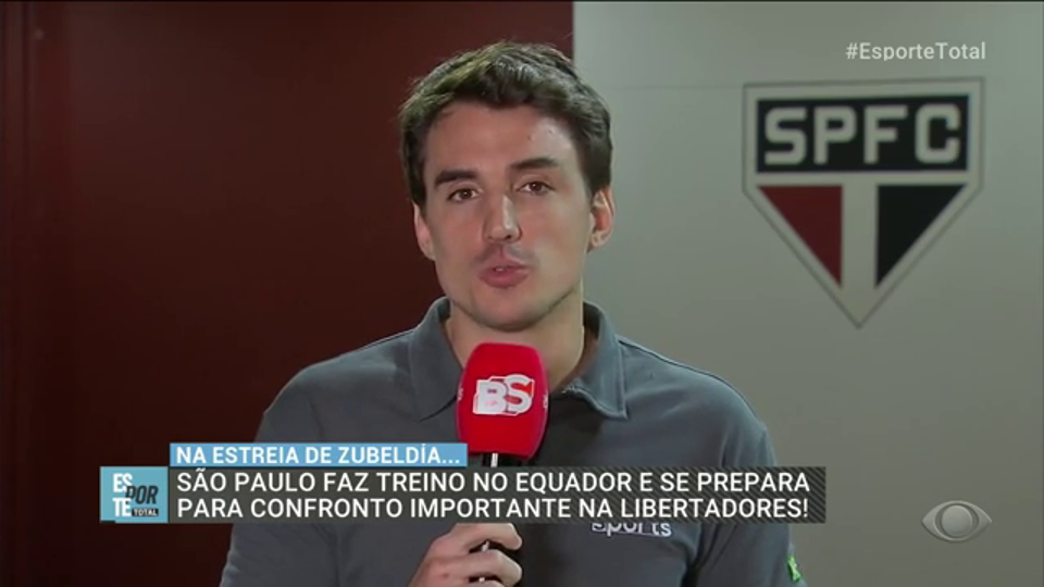 Zubeldía fará estreia no comando do São Paulo contra o Barcelona-EQU