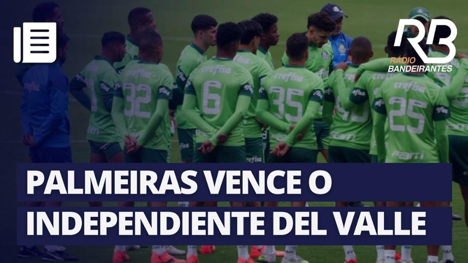 Palmeiras vence o Independiente Del Valle com virada heroica