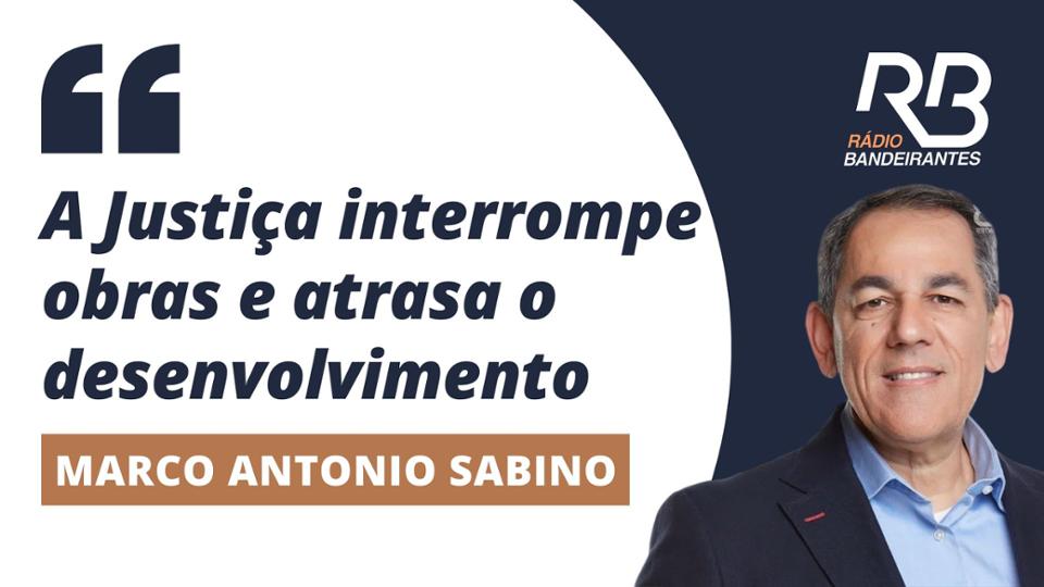 Sabino comenta sobre as obras atrasadas do Rodoanel I Manhã Bandeirantes