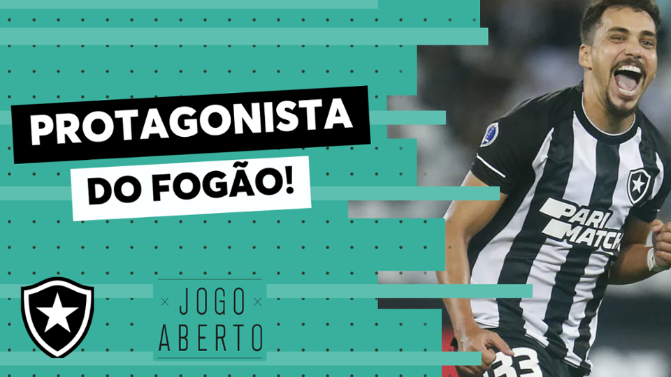 Denílson elogia Eduardo do Botafogo: "Foi o protagonista do jogo"