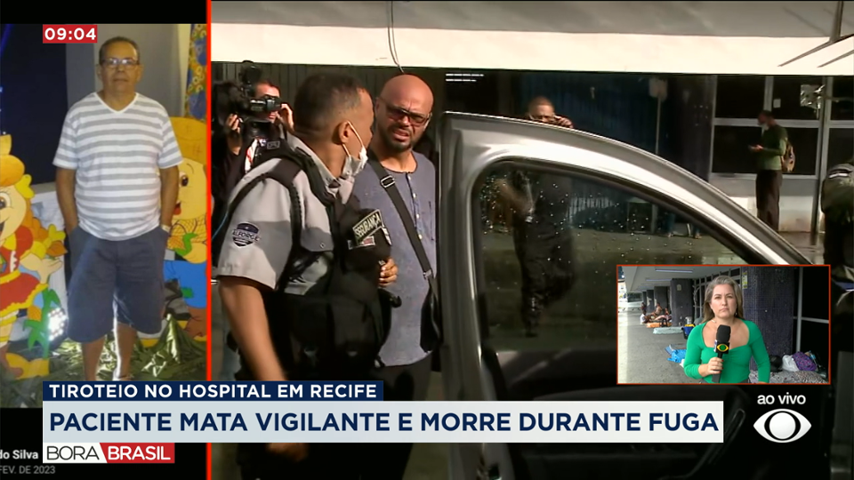 Paciente rouba arma e mata vigilante de hospital no Recife