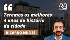 Ricardo Nunes projeta possível segundo mandato: "Melhor da história"
