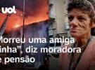 Incêndio em Porto Alegre: Moradora de pensão conta que uma amiga morreu; ve