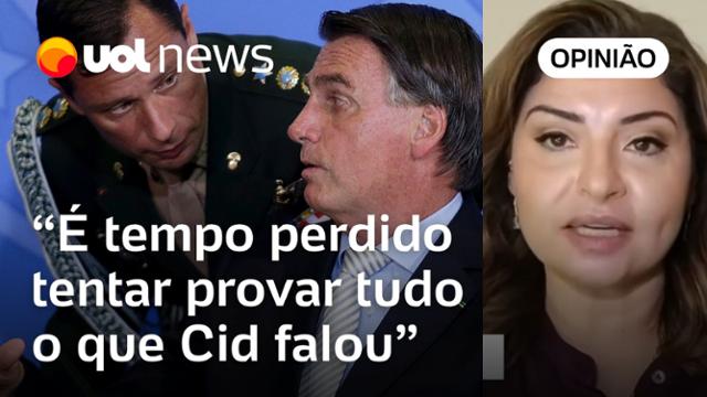 Mauro Cid pode ter relatado coisas que só falou com Bolsonaro e não terá como provar, diz Madeleine - 