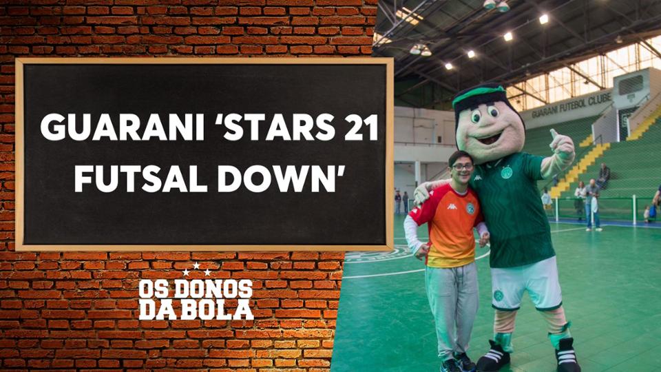 Neto mostra projeto 'Stars 21', de futsal para jovens com síndrome de Down