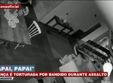 Criança de 5 anos grita pelo pai enquanto casa é assaltada