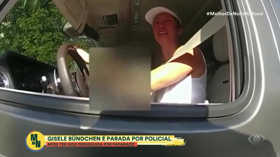 Gisele Bündchen chora após ser abordada por policial em Miami