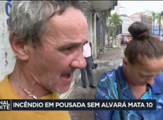 Incêndio em pousada sem alvará deixa 10 mortos em Porto Alegre