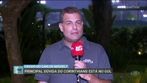 Cássio pode não ser titular contra o Fluminense