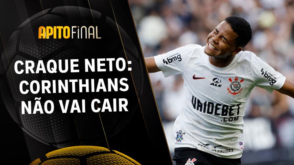 Neto diz que Corinthians não será rebaixado para a Série B
