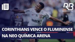 Com show em casa, Corinthians domina o Fluminense e vence primeira