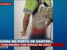 Funcionário do Porto de Santos escondia drogas debaixo da roupa