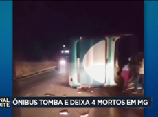 Acidentes em Minas Gerais deixam oito mortos