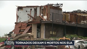 Tornados deixam rastro de destruição nos Estados Unidos