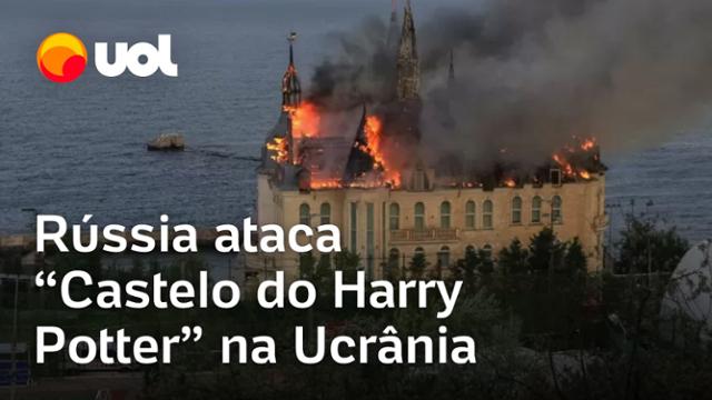 'Castelo do Harry Potter' é destruído após ataque da Rússia no porto de Odessa