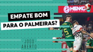 Denílson: 'Empate com o São Paulo foi bom para o Palmeiras'