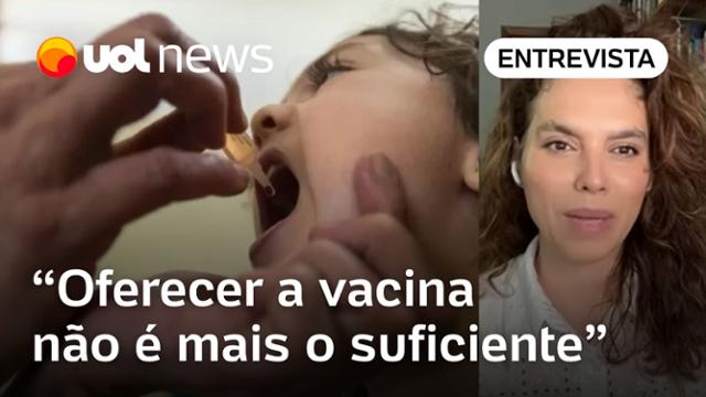 Vacinação cai desde 2016 e governo não cumpre meta; Luana Araújo: 'Recuperação não será simples'