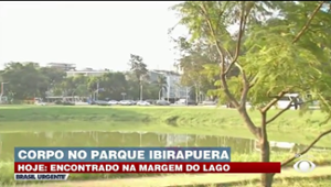 Corpo é encontrado no Parque Ibirapuera, em São Paulo